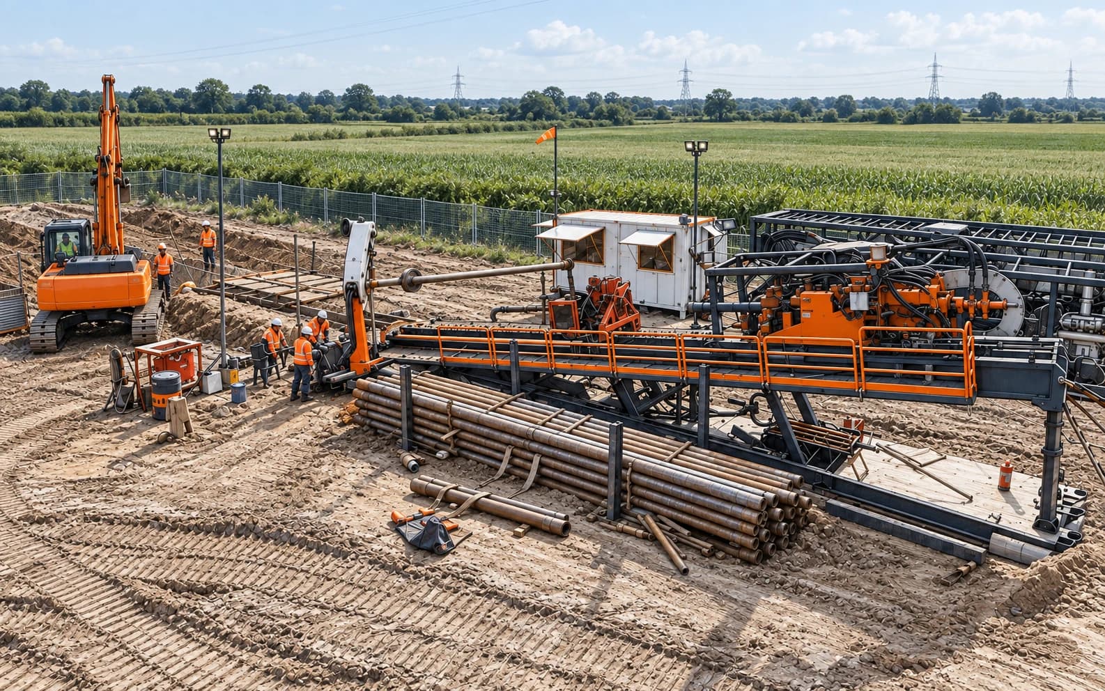 Horizontal Directional Drilling — TESPL trenchless engineering equipment and operations