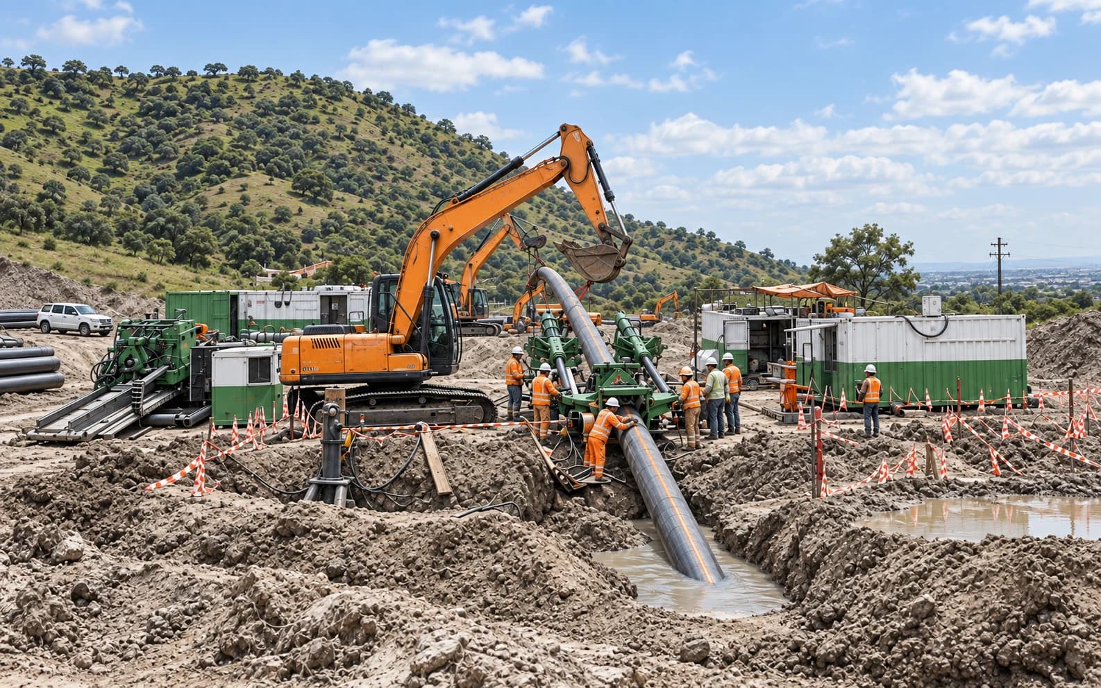Pipe Thruster — TESPL trenchless engineering equipment and operations